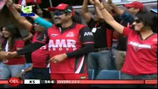 CCL 2 Kerala Strikers Vs Telugu Warriors Inngs1 Over 13