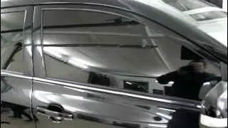Вид снаружи зад Llumar 5% перед Статика 5%