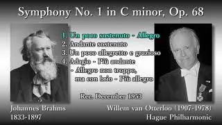 Brahms: Symphony No. 1, Otterloo & Hague Phil (1953) ブラームス 交響曲第1番 オッテルロー