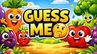 Guess the Funny Food 🤔😂 | Kids Cartoon Fun Video
