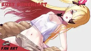 Ruby Runeheartちゃん描く_3