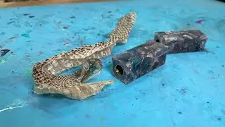 🔴Replay: Turning a Snake Skin Shed Pen | Episode 113