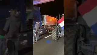It is out of control! Farmers demonstration on Friday evening in the Netherlands