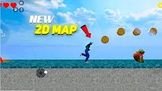 New 2D Map in free fire 🥵🔥 Like SUPER MARIO
