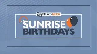 Sunrise Birthdays Wednesday