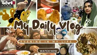 living in Qatar🇶🇦| An Evening Daily Vlog | Pasta Prep | Home Vlog | Family Outing | Malayalam Vlog |