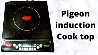 pigeon induction cook top unboxing // stovekraft cruise.  1800 - wats..