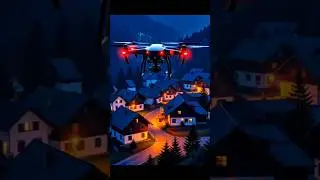 रात में चोर उड़ा रहे थे ड्रोन Thief dron camra 😱 #shorts #ai​