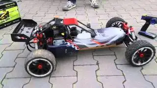 AMEWI PITBULL X | 1:5 | 30ccm | startup + kurzes fahren @germanRCvids [1080p / FullHD]