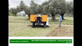 WeLASER   preliminary integration  on the field