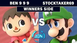AON Ultimate #061 - Benn 9 9 9 vs Stocktaker69 Winners Round 4 - Smash Ultimate