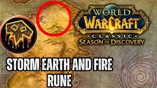 Storm Earth and Fire Rune Location for Shaman | Season of Discovery Phase 4