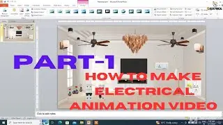 How to make wiring diagram animation video using PowerPoint on pc || Animation video kaise banaye