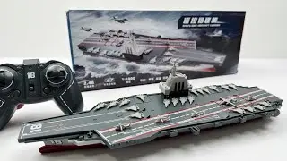 10 Minutes Immersive Unboxing: RC Speedboat & Shark , From Unboxing to Real Lake Adventure!
