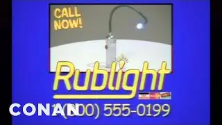 Rublight: The Light You Can Rub On Anything | CONAN on TBS