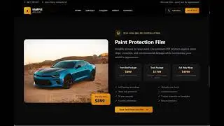 Auto Detailing Website Walkthrough