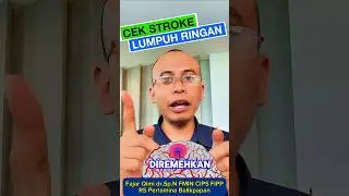Remeh Diremehkan, Gejala Awal Stroke Sumbatan