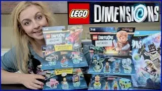 LEGO DIMENSIONS Wii U Starter Pack/Level Packs/Team Packs Unboxing