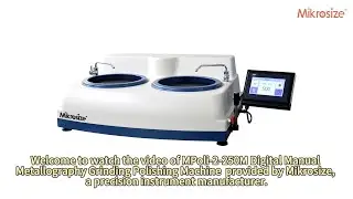 MPoli-2-250M Digital Manual Metallography Grinding Polishing Machine#metallicafamily #polishing