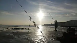 SEA FISHING AT BIRLING GAP EAST SUSSEX - FISHING LOW TO HIGH (SEA FISHING UK)