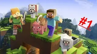 Mini base progresada~~Minecraft #1  