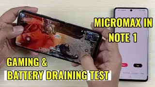 Micromax In Note 1 : Battery Draining Test