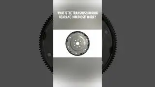 What is the transmission ring gear and how does it work?