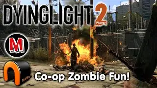 DYING LIGHT 2 Player ZOMBIE Game Play Misbah & Nooblets!
