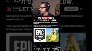 Компания EPIC GAMES признала, что лаунчер УЖАСЕН!
