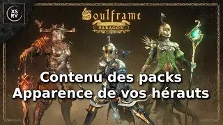 Soulframe - Contenu des packs fondateurs - apparence des hérauts - Prélude 12