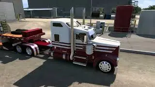 American Truck Simulator - Haterworth V2 and  Zeemods Cummins N14 Plus 5'' exhaust