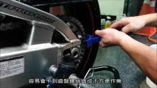 PUTOLINE 鏈條刷的使用