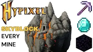 [FASTEST] How to get to Obsidian Sanctuary, Lazy Miner's Pic, and ALL OTHER MINES - HYPIXEL SKYBLOCK