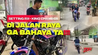 REZA REINALDY SETTING RX KING CHAMBER HMS TITARA RACING TEAM DI JALAN RAYA NGERI NGERI SEDAP ‼️