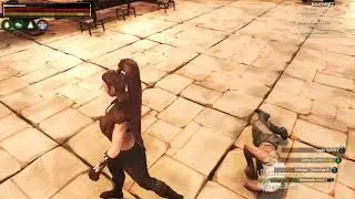 CONAN EXILES, WHEN THIS HAPPENS TO UR BROTHER IN LAW LOL GLITCH OUT OR WHAT.