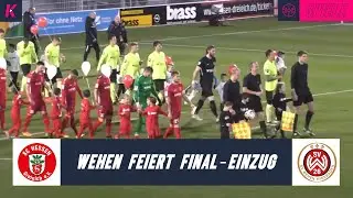 Zu stark f&uuml;r Hessen Dreieich: Drittligist Wehen Wiesbaden feiert Final-Einzug