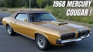 Mercury Cougar 1968 года: забытый шедевр среди маслкаров, который все игнорировали&hellip; до сих пор!