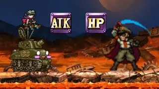 Eight Eight and Dion St rebel army buffed - Metal slug Attack