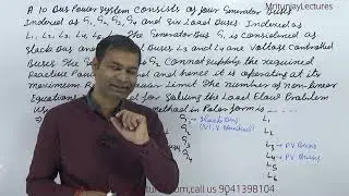 2.23 Newton Raphson Method | Conceptual Gate Problem | PQ BUS | Load Bus | PV Bus | Generator Bus