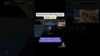How To Deal With RAGE QUITTING #gaming#funnymoments #streamer #funnyvideo
