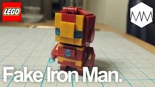 ▲ Fake Iron Man Review // Loz BrickHeadz Build