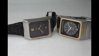 1970s Omega Constellation Megaquartz Special - Marine Chronometer and Aventurine dialled versions!