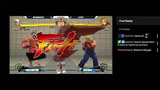 L.A. Vapor Socal Usf4 tournament.  Nekromantik vs Lilsicx game 1.
