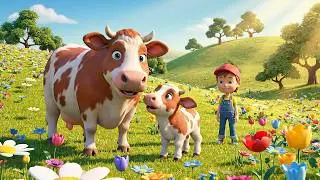 Ocho Vaquitas Mu Mu Mu | Canciones Infantiles y Rimas para Niños
