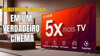 TRANSFORME SUA SALA DE CINEMA: MELHOR TV PARA FILMES E S&Eacute;RIES! - LG 50UR