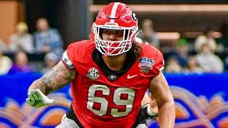 Tate Ratledge College Football Highlights💥| Georgia OL | NFL Draft Film