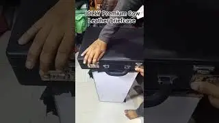 jolly premium cow leather briefcase 03222899753 #goodwellluggage #viralpost2025 #viralvideo