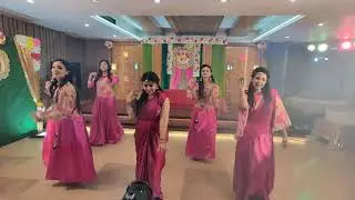Anamika's haldi night (London Thumakda, Nach De Ne Saare, Bole Churiyan, Badi Mushkil, Maahi Ve)