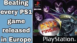 Beating every PS1 game - KISS Pinball (8/1403)