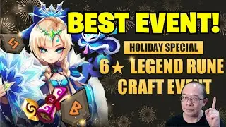TIPS FOR THE 6* LEGEND RUNE CRAFT EVENT! (Summoners War)